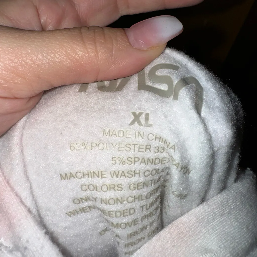 Nasa pink tie dye hoodie Size XL - Image 3