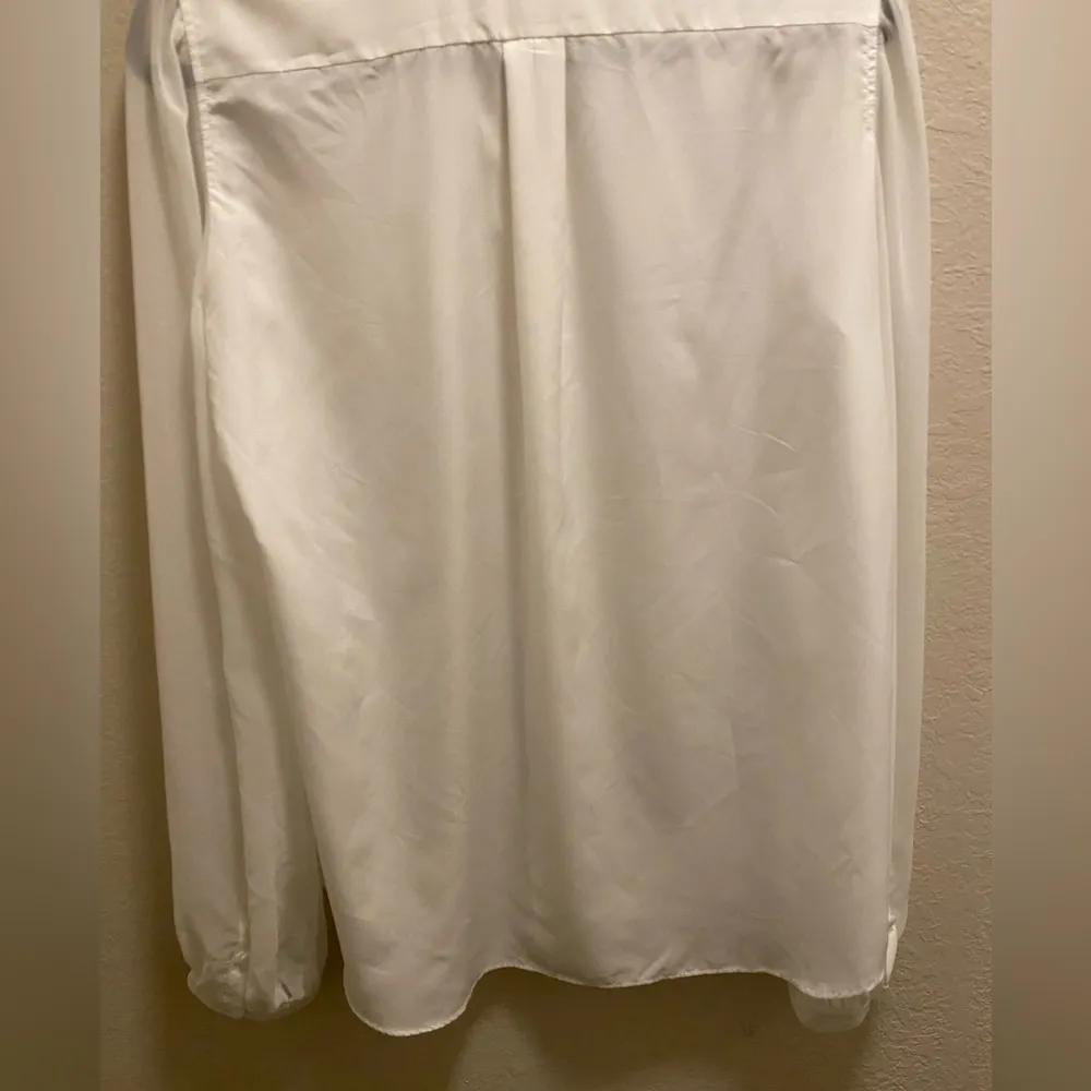 MM6 Maison Martin Margiela White Button Front Size 44 (US Size 8) - Image 8