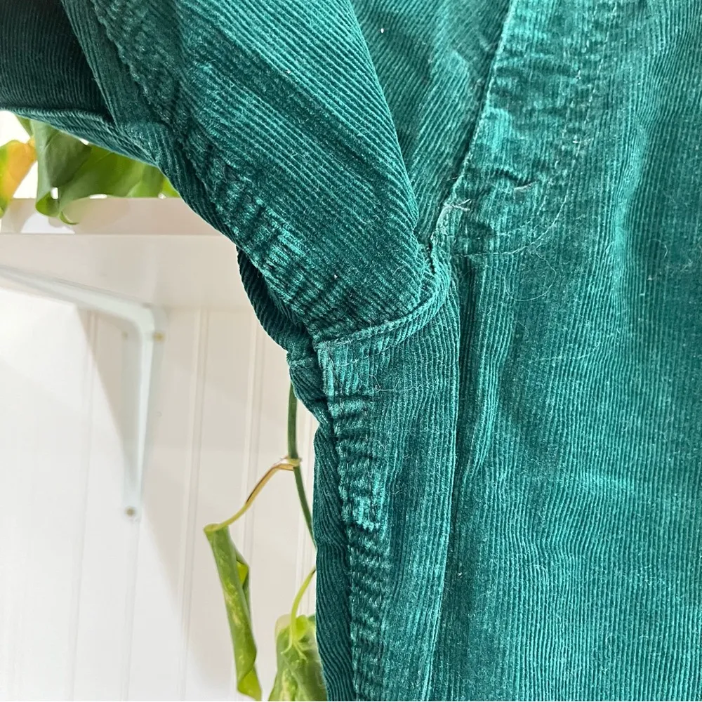 Levi’s Vintage 60s 70s White Tab Green Corduroy Flare Bell Bottom Jeans 28x31 - Image 14