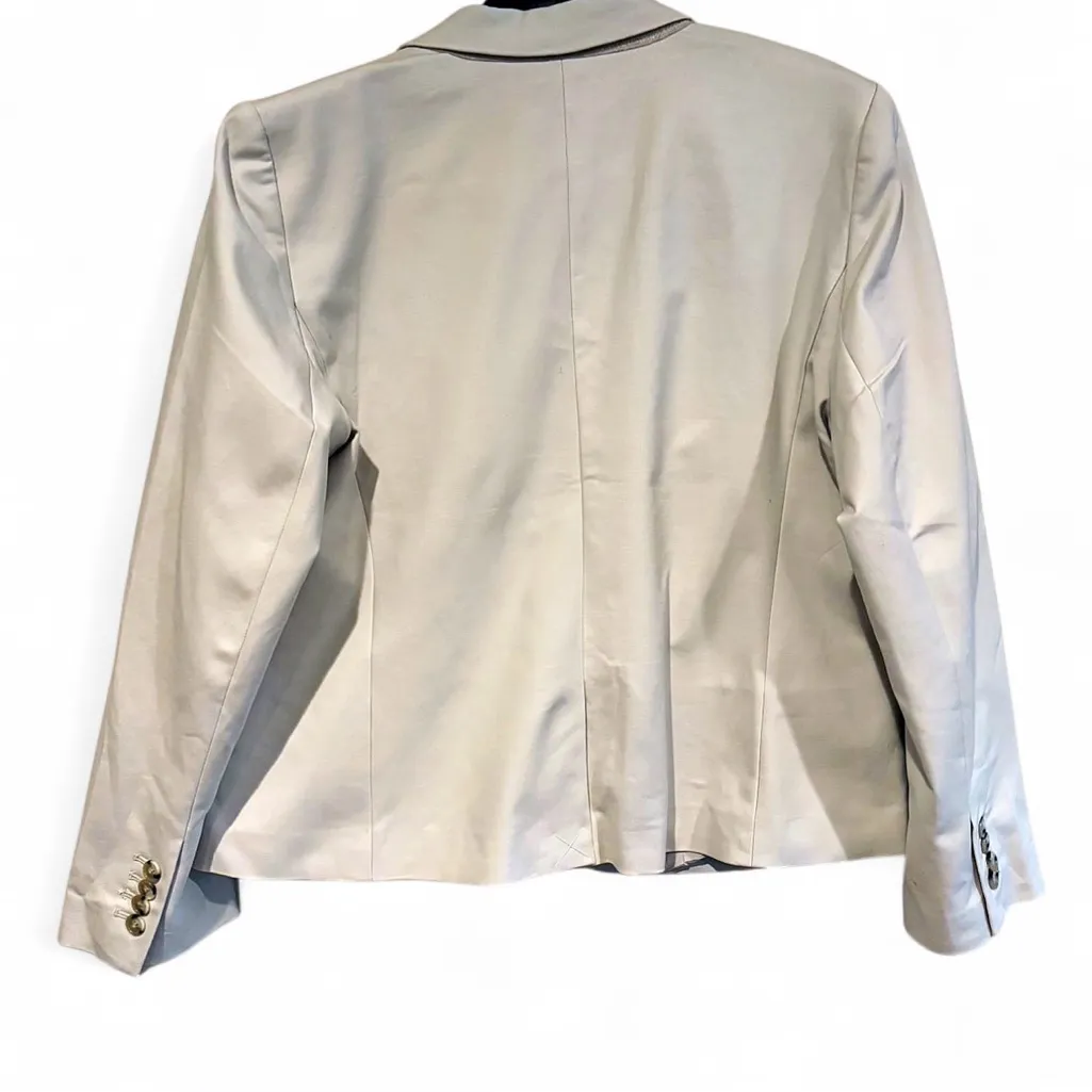 Ann Taylor 2 Piece Pant Suit Cream Size 16 petite - Image 4