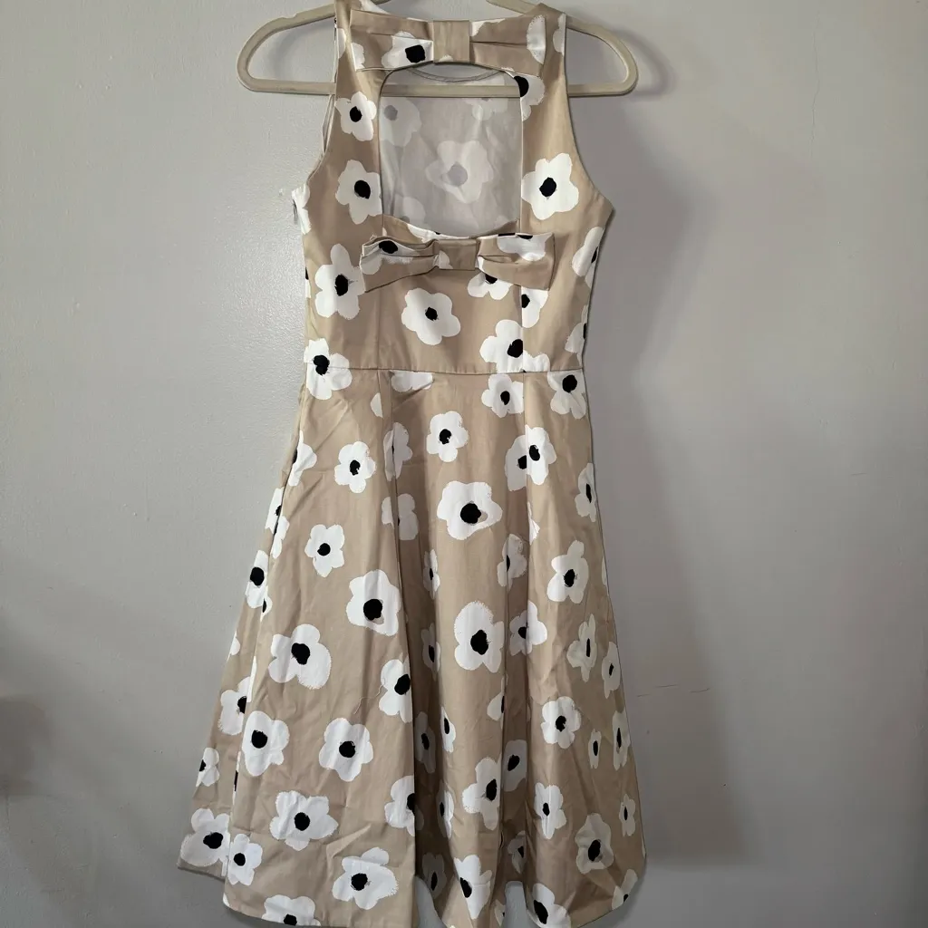 Kate Spade New York Faye floral bow in the back A-line party‎ dress 4 $398 - Image 4