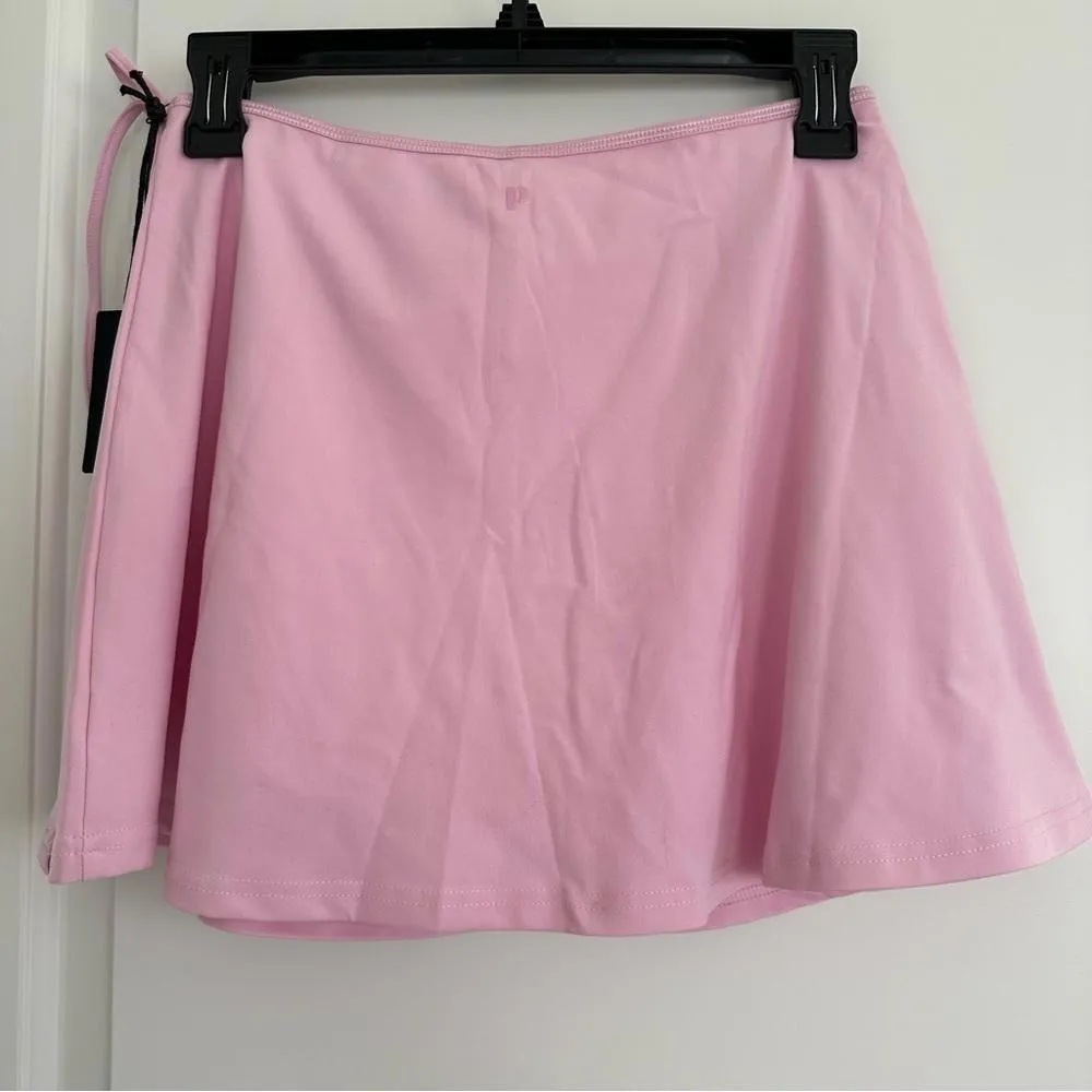 PacSun PAC 1980 PAC WHISPER Active Leila Wrap Mini Skort Pink NWT Small - Image 5