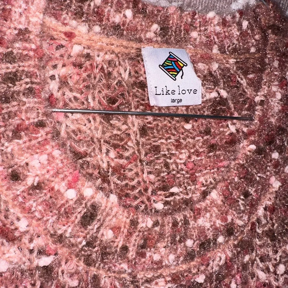 Like Love Boutique Oversized Chunky Sweater Size L - Image 2