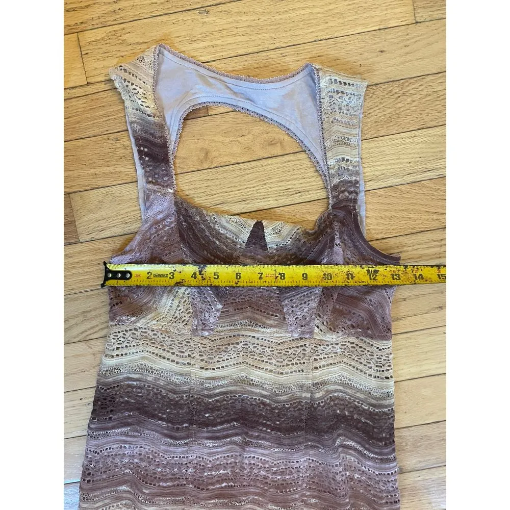 NWOT Free People All You Ever Wanted Dress‎ Multicolor SIZE 4 - Image 4