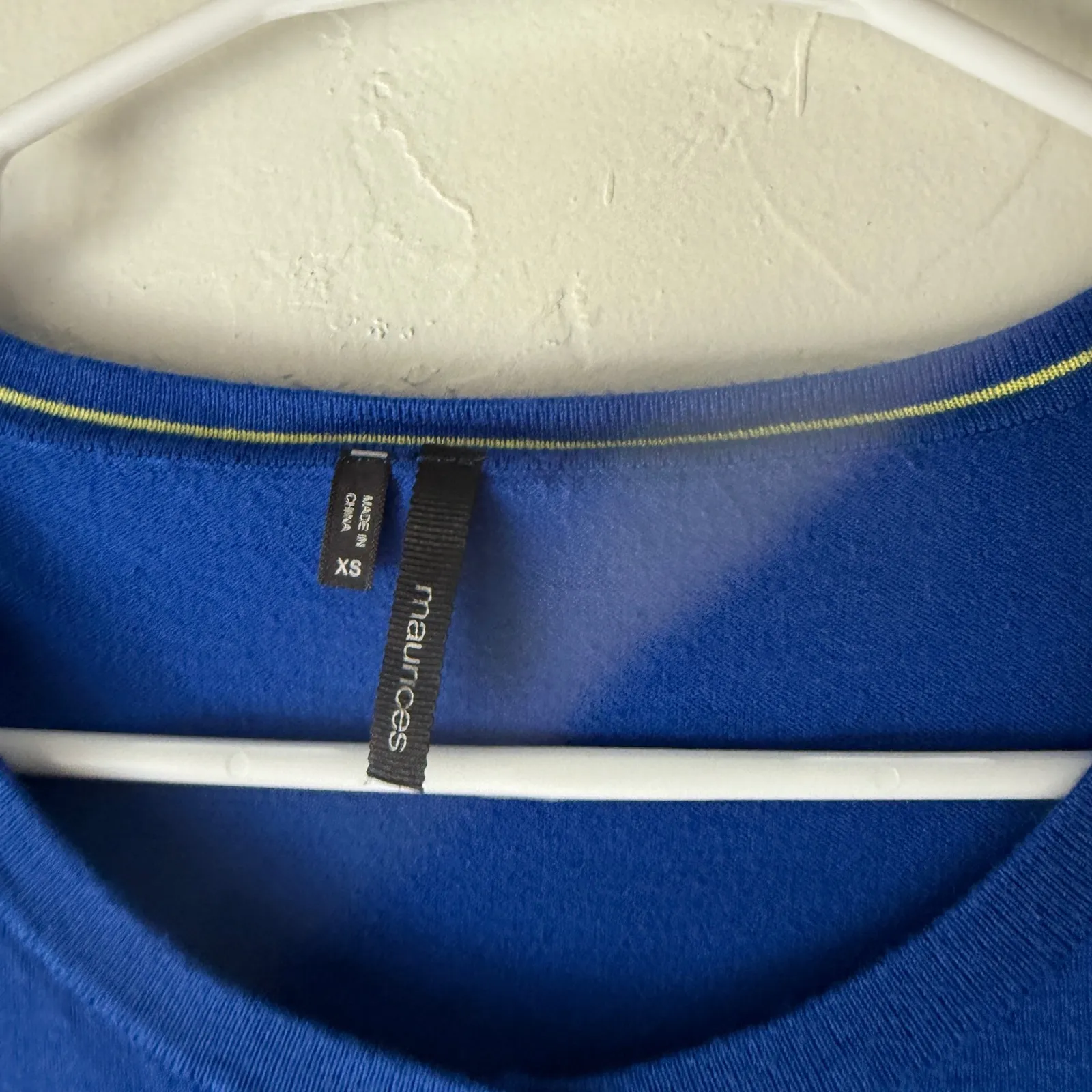 Maurices Y2k Blue Button Up Cardigan Sweater‎ XS Preppy Office Siren Cottage - Image 8