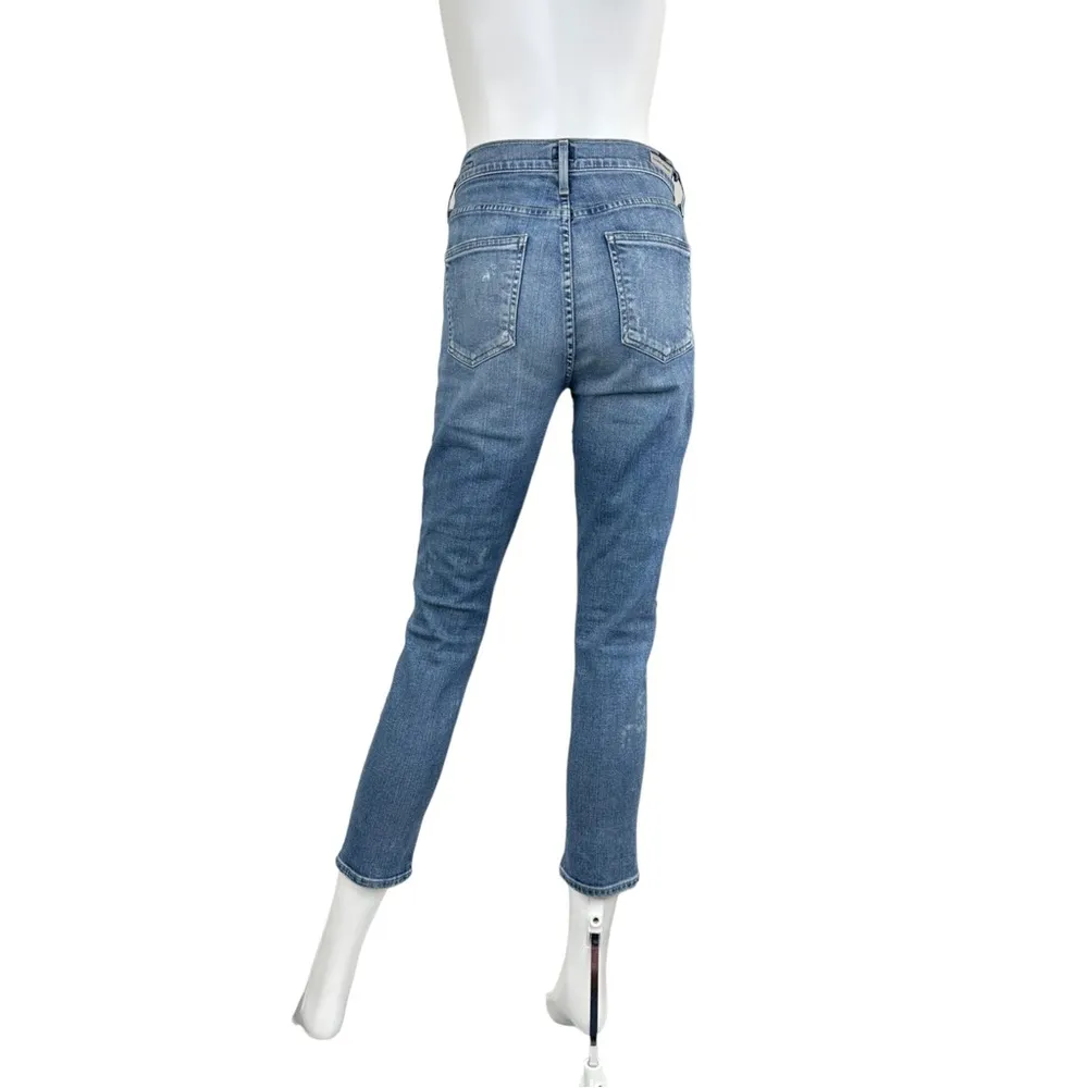 CITIZENS of HUMANITY ROCKET CROP High Rise Skinny Jeans Size 27 - Image 3