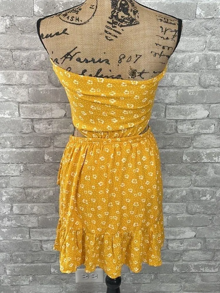 Skylar + Madison Front Tie Floral Dress - Image 3