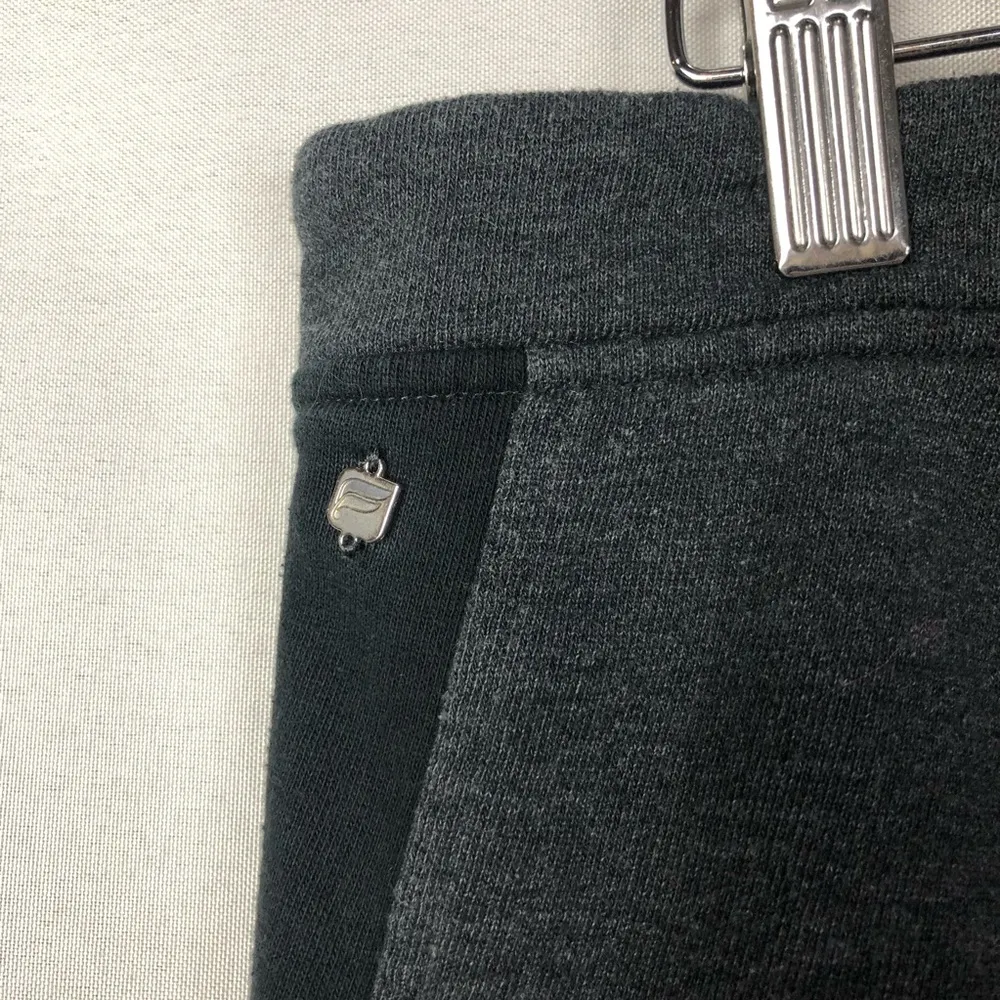 Fabletics Gray & Black Cotton Sweat Lounge Shorts M - Image 61