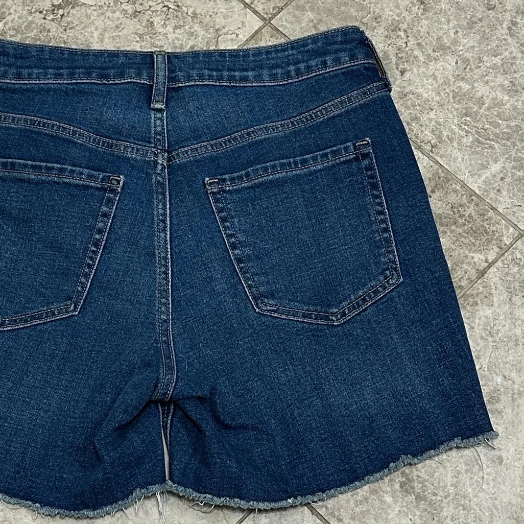 Old Navy OG High Rise Cut Off Jean Shorts Straight NEW 5” Inseam Size 10 - Image 9