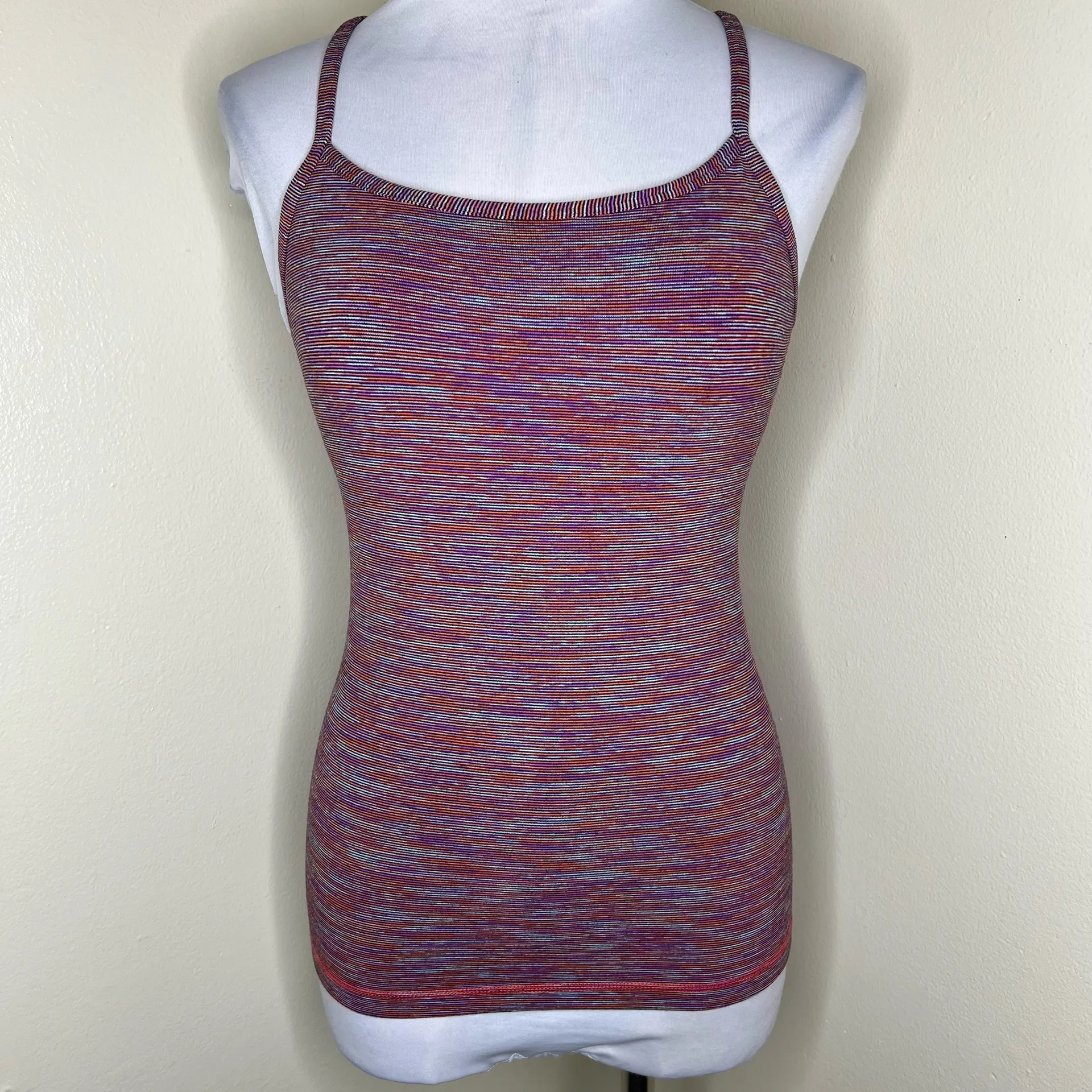Lululemon Power Y Tank Top 4 Wee From Space Shelf Bra Athletic Yoga Fitness Luon - Image 2