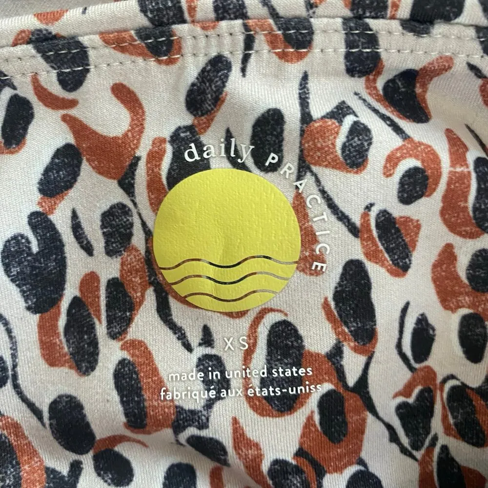 Daily Practice Anthropologie Workout Set Womens Size XS Leggings Sports Bra Tank - Image 4