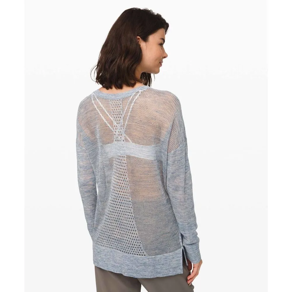 Lululemon Well Being Crew Linen Sweater - Image 2
