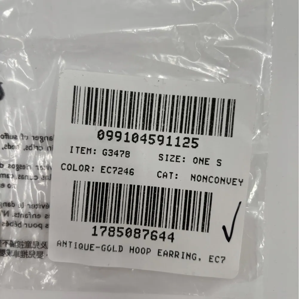 J.Crew Antique-gold hoop earrings - Image 3