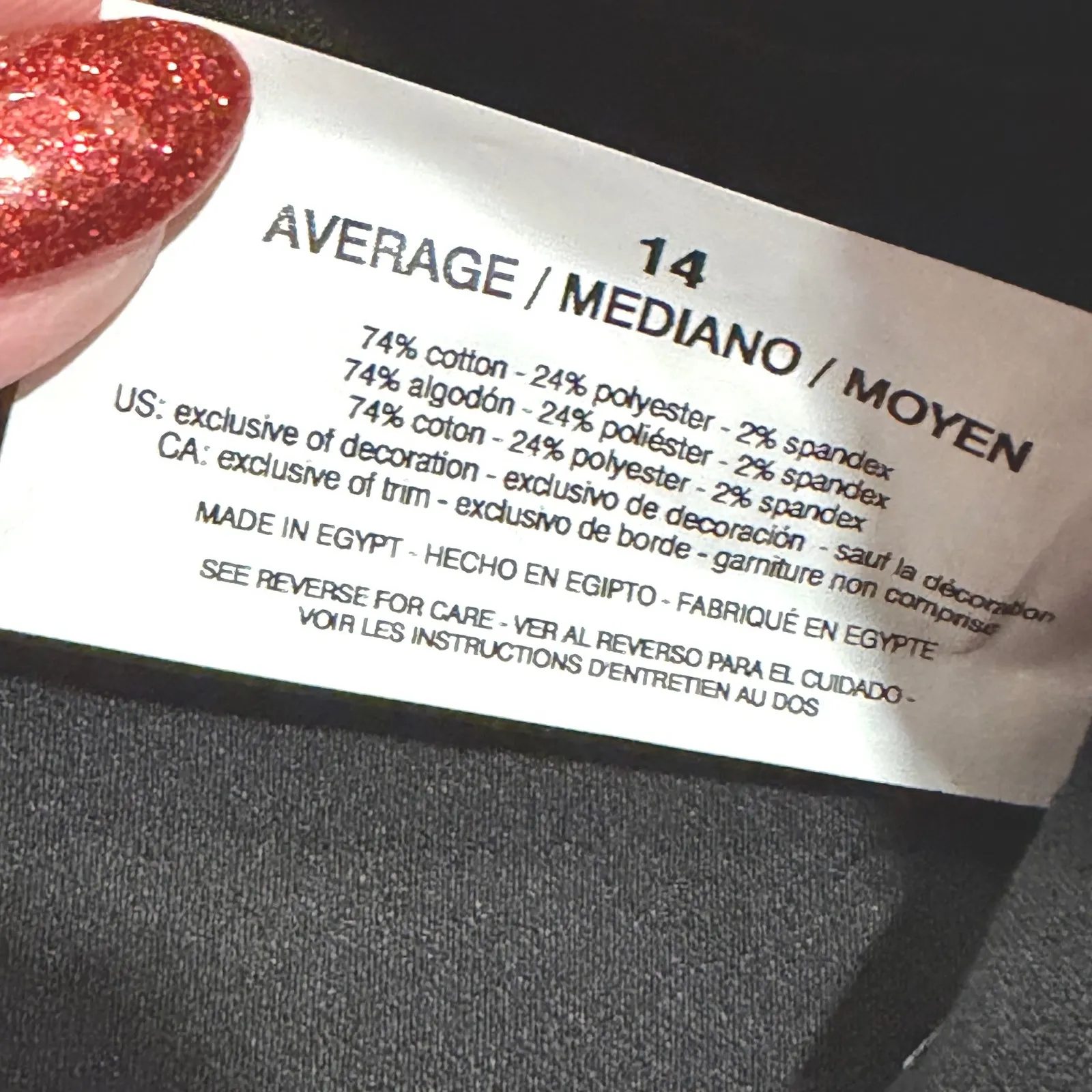 Gloria Vanderbilt Womens Plus 14 XL 1X Pull On Comfort Jeans High Rise Slim Leg - Image 4