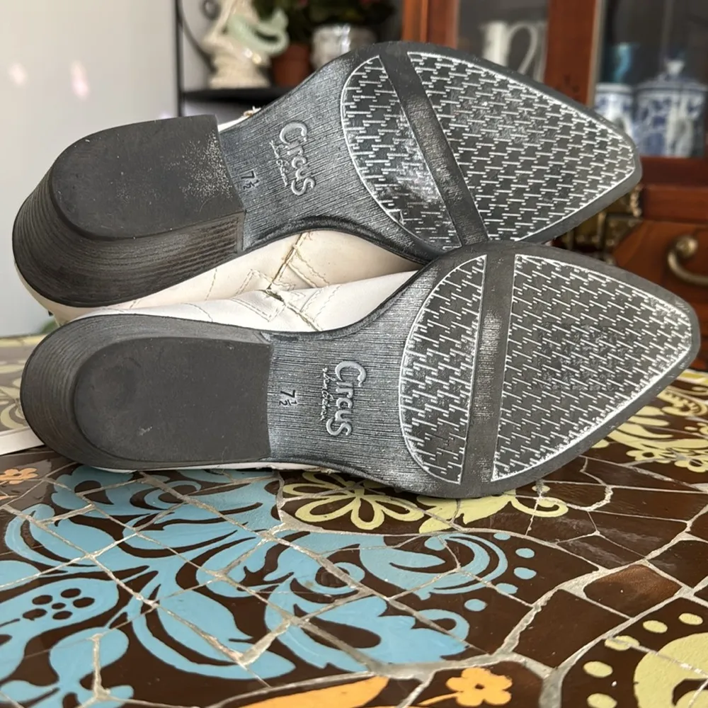 CIRCUS White Ankle Boots by Sam Edelman SZ: 7.5 - Image 6