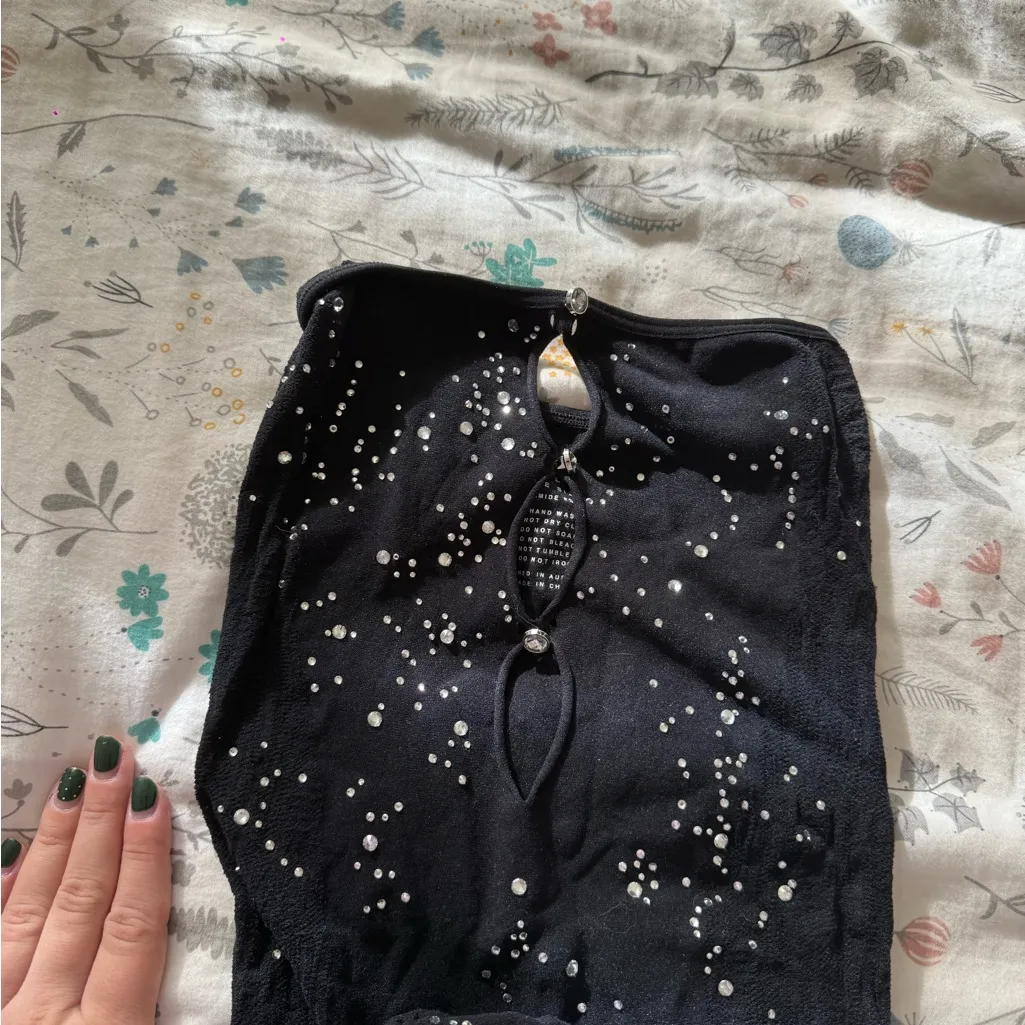 White Fox Boutique Black Mini Dress - Image 5