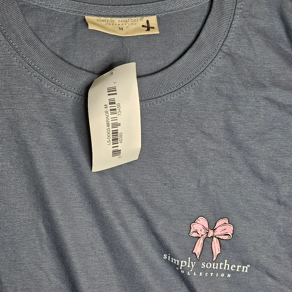 Simply Southern Dogs Are A Girls Best Friend Long Sleeve Tee - Image 4