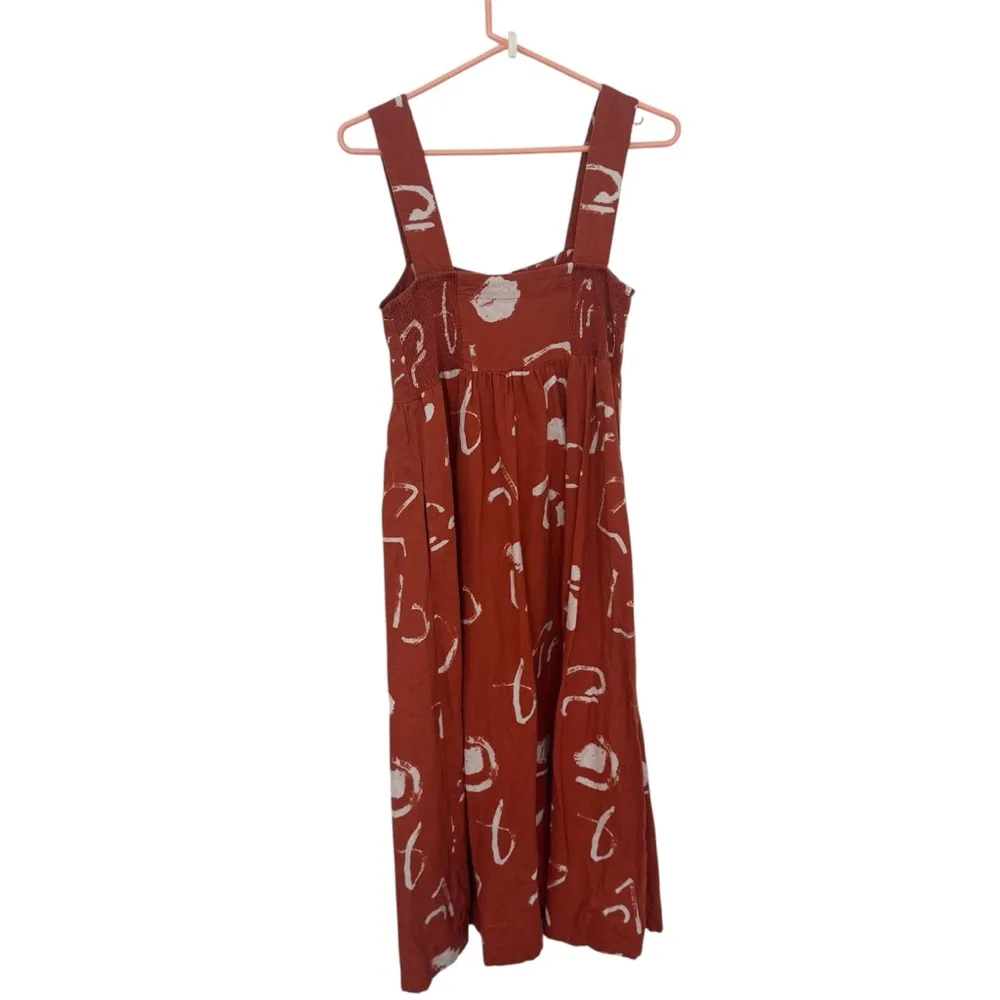 Madewell | Madewell x Caroline Z Hurley Tank Midi Dress in Abstract Alpha - Image 5