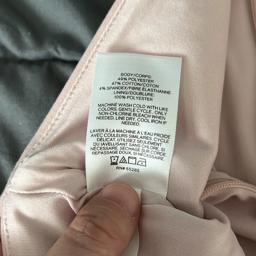 Express Light Pink Mini Skirt Size 00 - Image 5