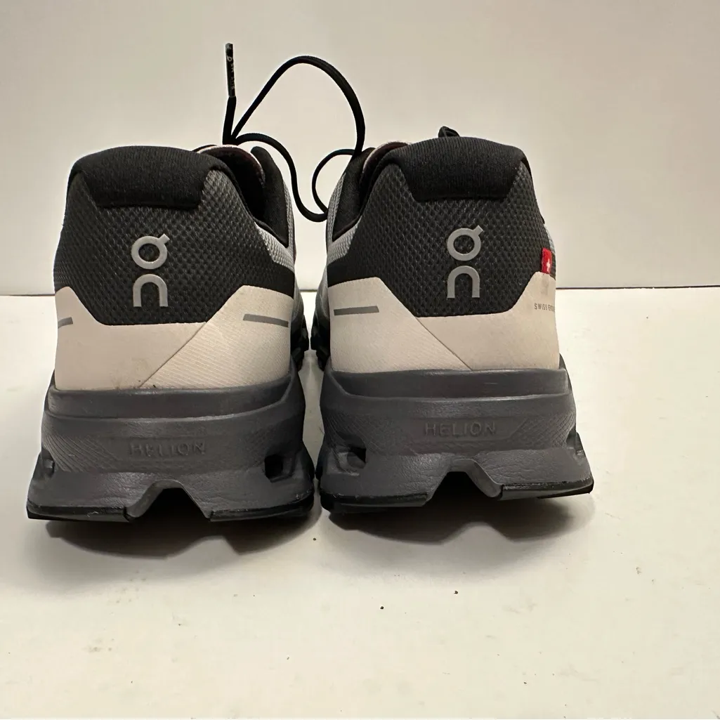 ON Women's Cloudvista 'Alloy Black' Running Sneaker Size 9.5 Gray - Image 4