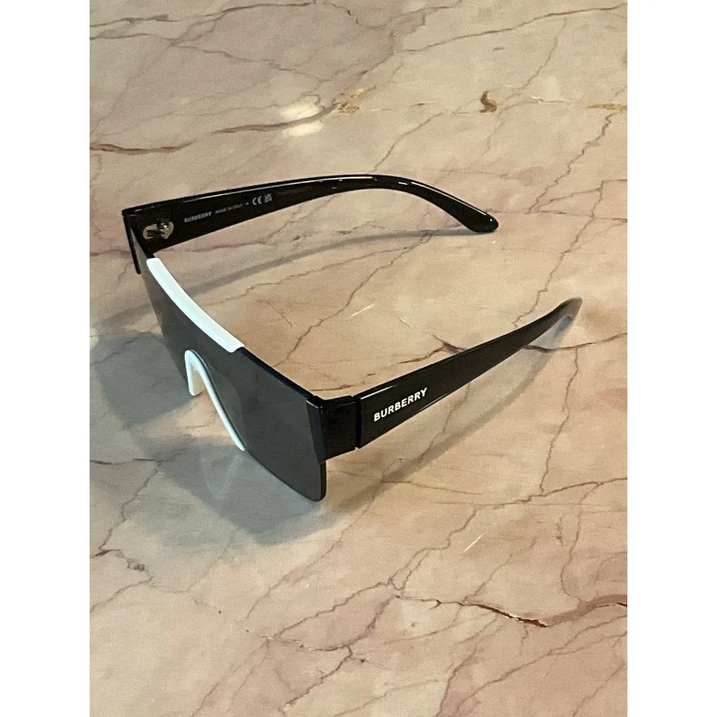 BURBERRY Square 4291 Sunglasses in White New with Case Unisex Mens Womens - Image 7