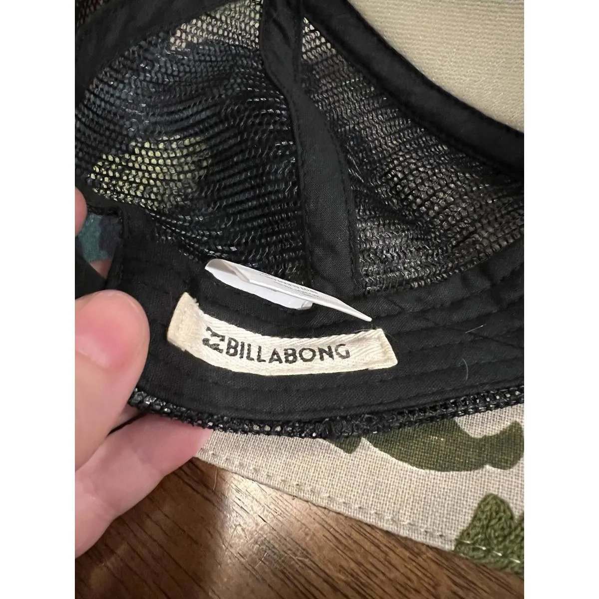 Billabong "Since '73" Snapback Snapback Mesh Geometric Snapback Cap - Image 8