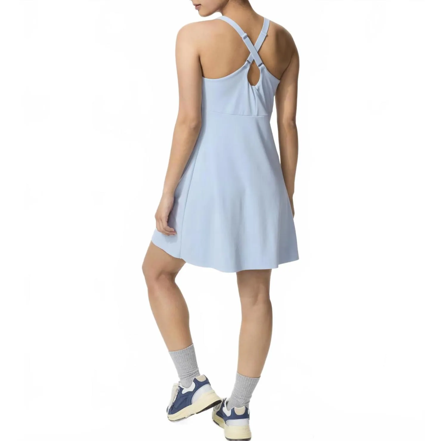 Uniqlo AIRism Soft Mini Bra Dress Blue NWT XL - Image 5