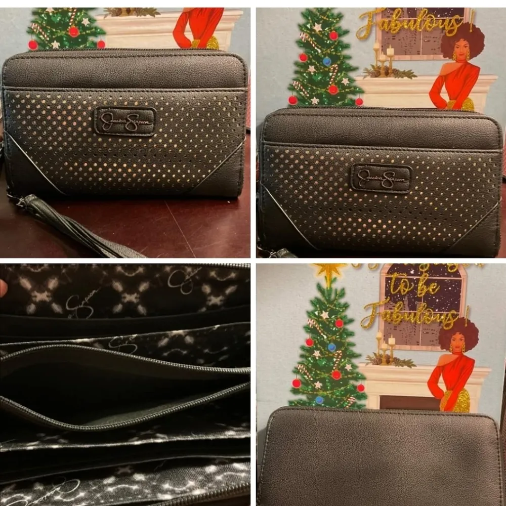 Jessica Simpson wristlet 8x5". EUC - Image 2