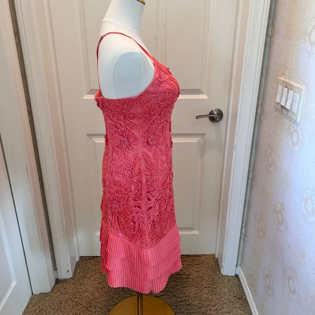 Sue Wong Soutache Asymmetrical Dress Size 4 - Image 5