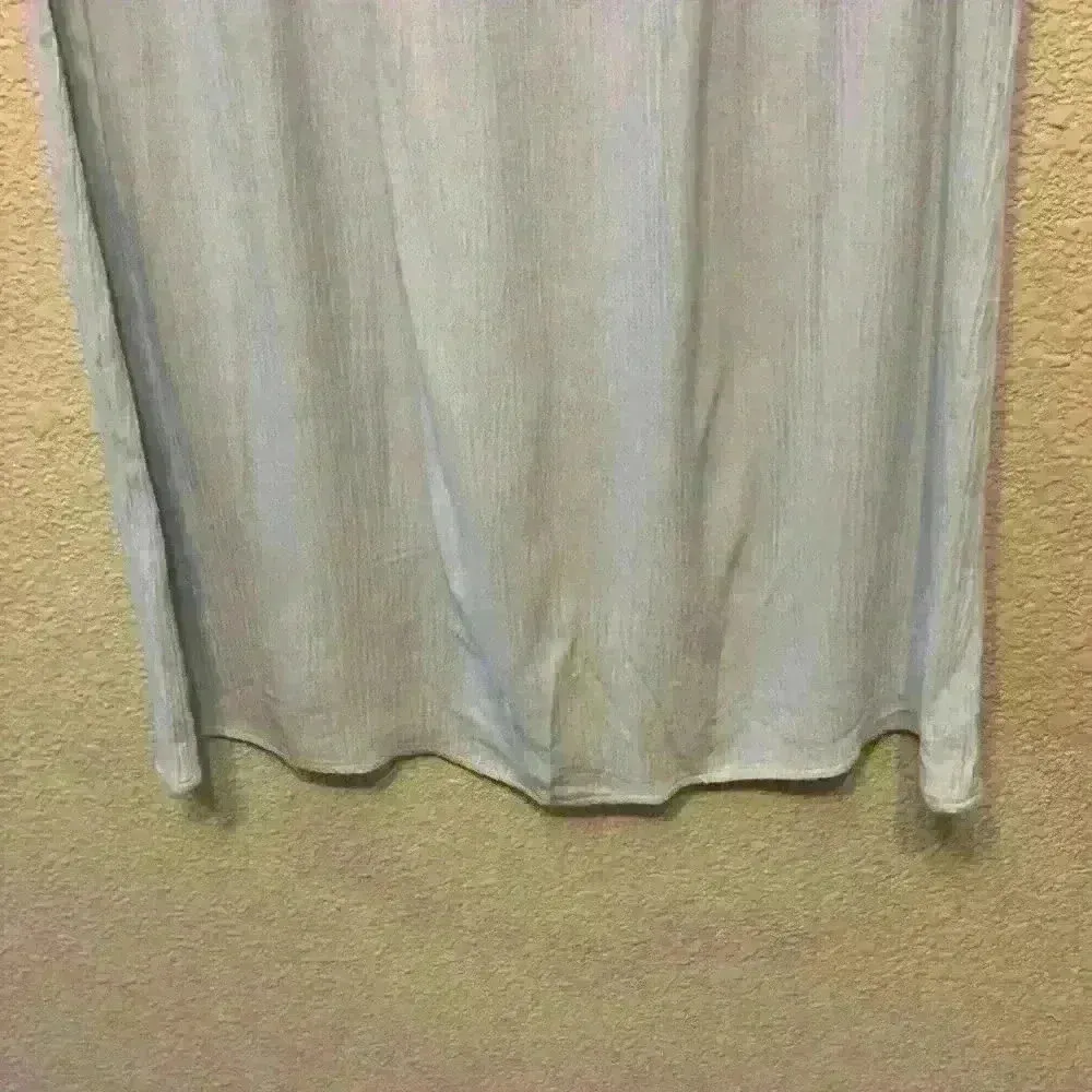 Blue Solitaire embroidered dress sz M peasant boho festival concert country - Image 3