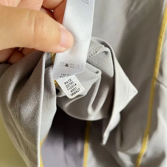 Lucy‎ Tech Short Sleeve Tee Shirt Top Gray Womens Size XS Athletic Yoga Running - Image 4