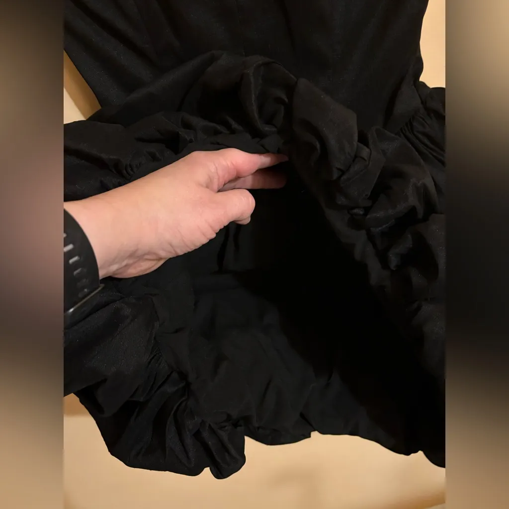 NWT Babyboo Lotus Mini Dress in Black - Image 7