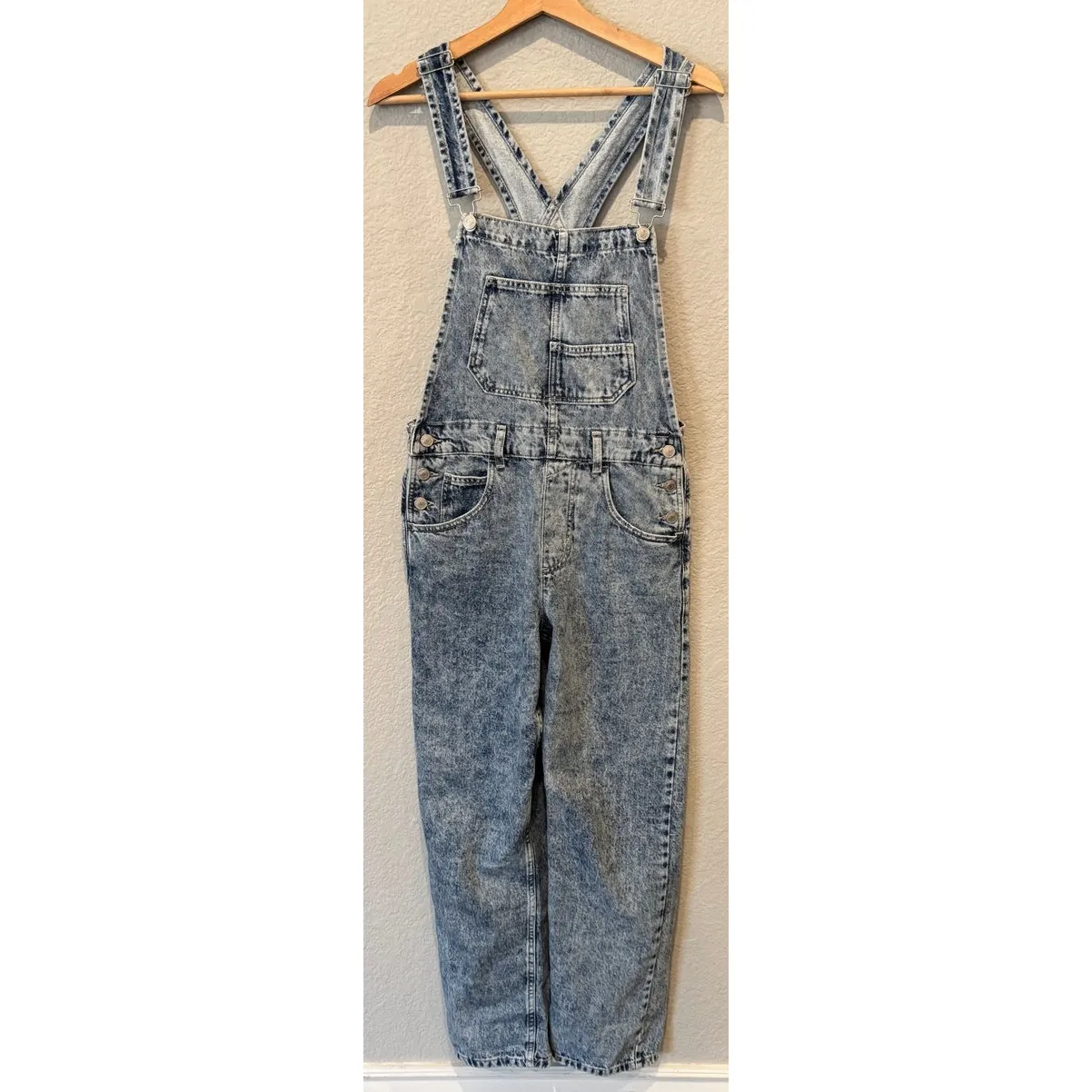 Free People We the Free Ziggy Denim Overalls Size XS - Image 13