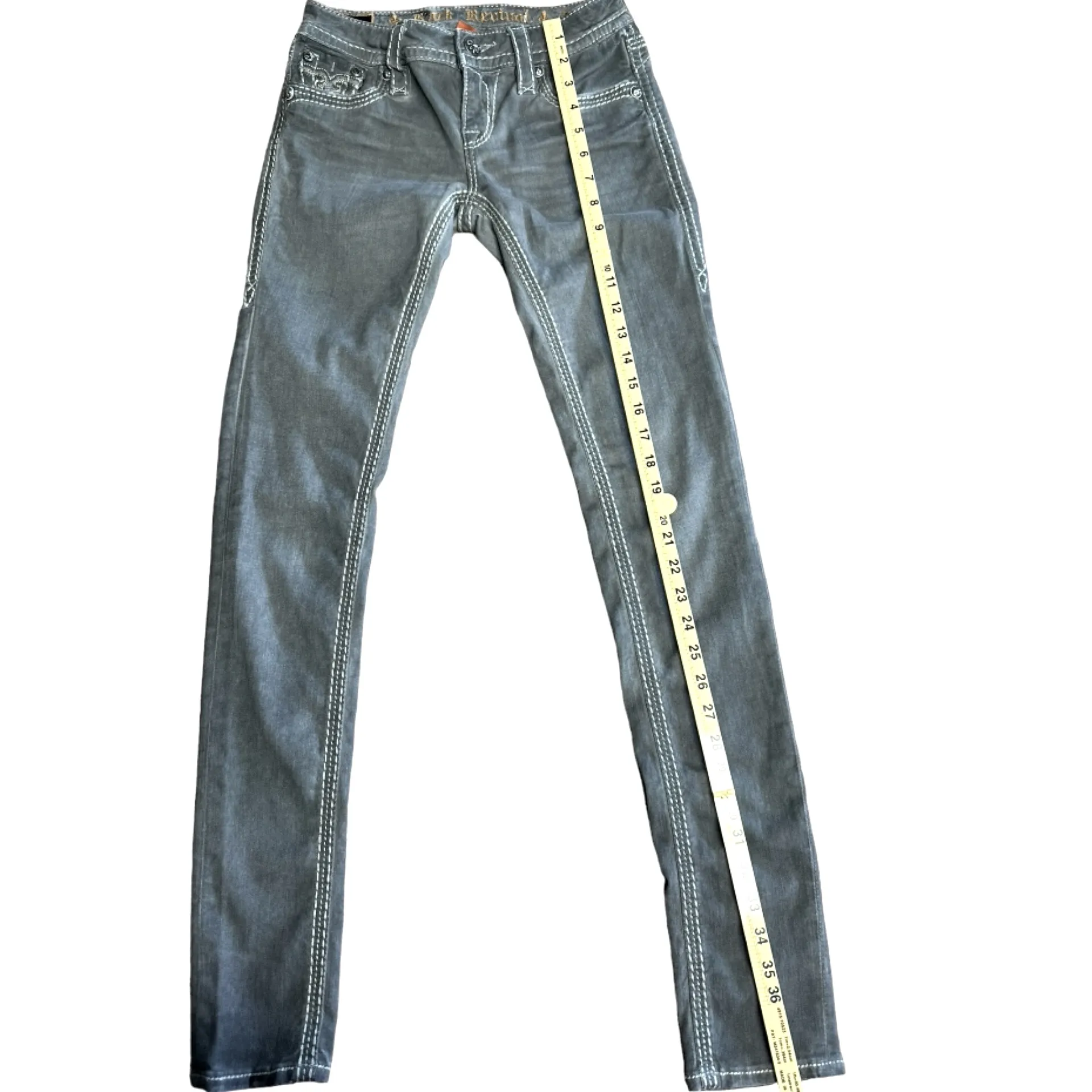 Rock Revival • Delisa Skinny Jeans • Size 25 - Image 11