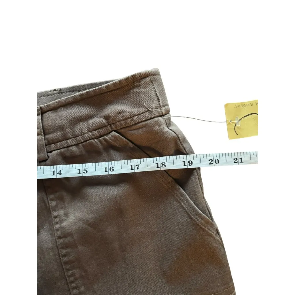 Kim Rogers Women's Brown Mid-Length Shorts - Image 4