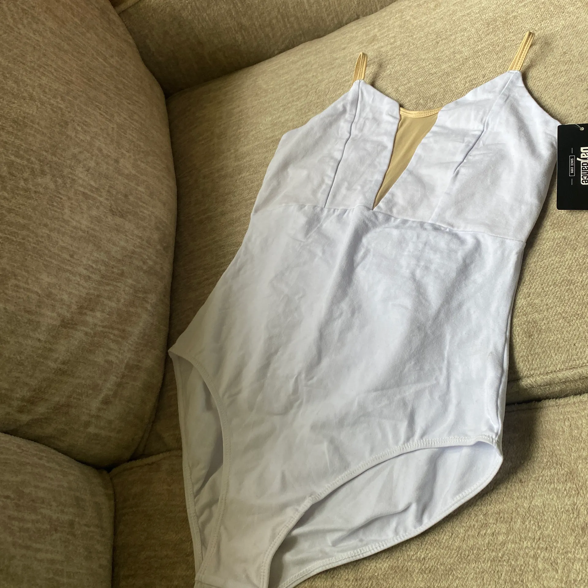 Women's Dance Leotards Camisole Cotton Ballet Bodysuit - Image 7