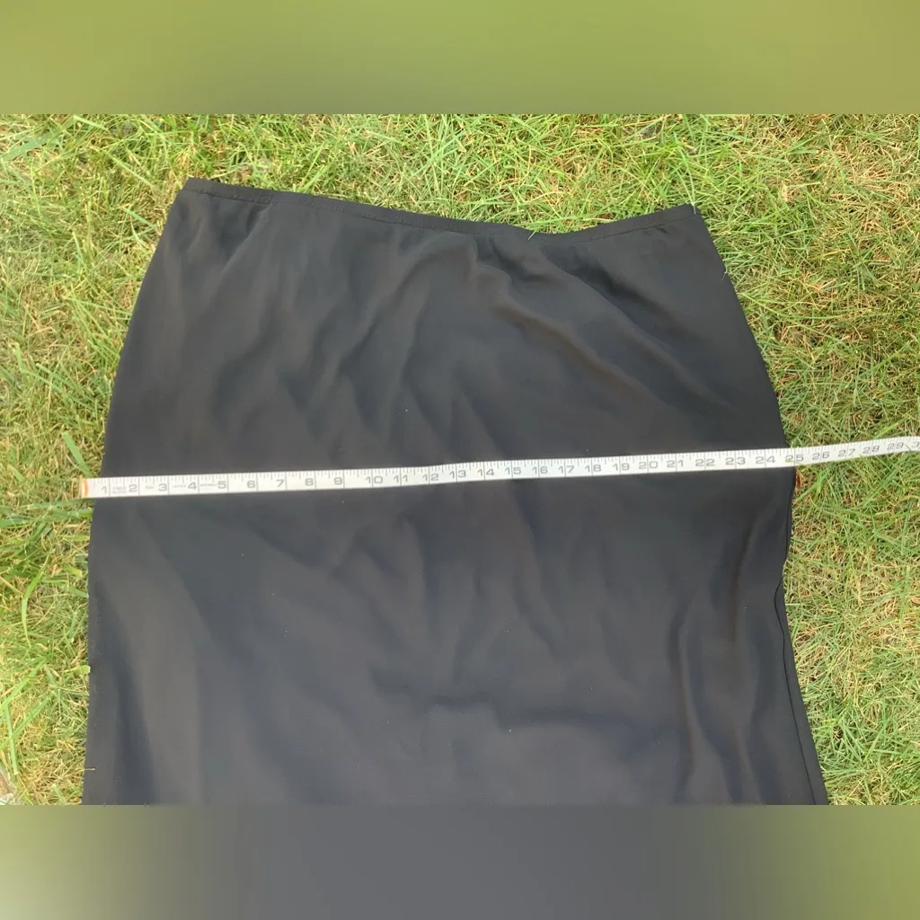 Dressy midi skirt 💖 Black Size XL - Image 11