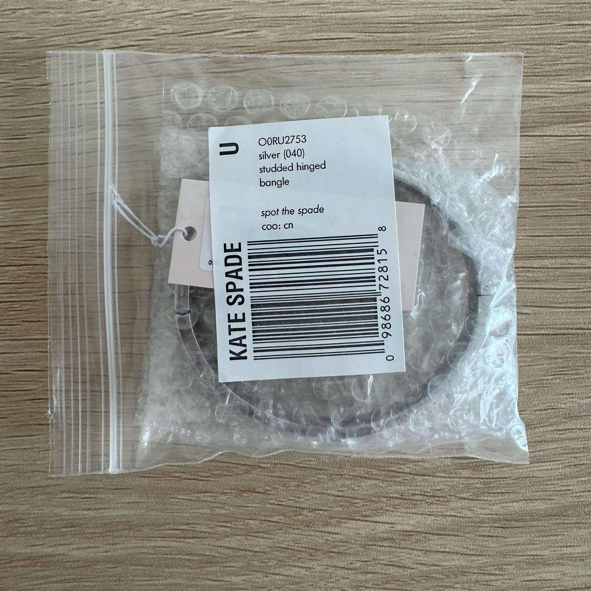 Kate Spade Studded Hinged Bangle - Image 8