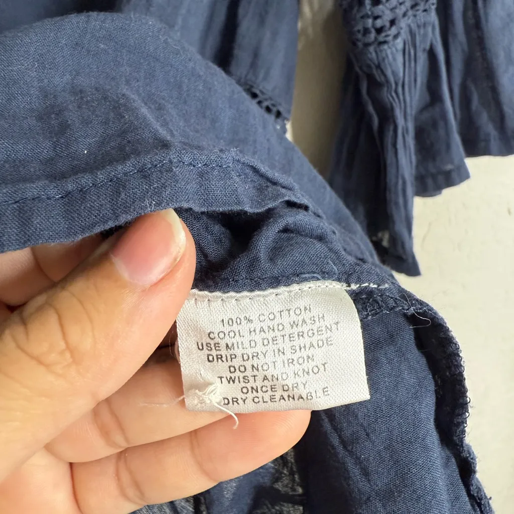 Ruby Yaya Bonita Shirt Size Small Blue - Image 6