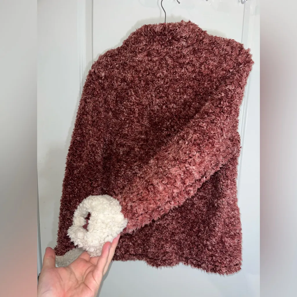 Original Weatherproof Vintage Cozy Women’s Sherpa Fleece Zip Pullover Jacket S White - Image 10