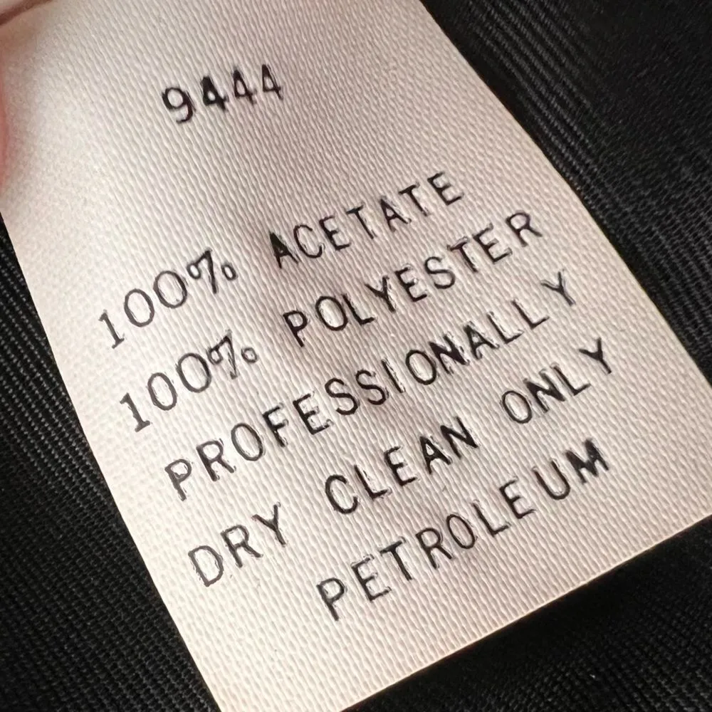 Vintage 80s Nadine Rainbow Swiftie Disco Ball Sequin Strapless Mini Dress Black - Image 7