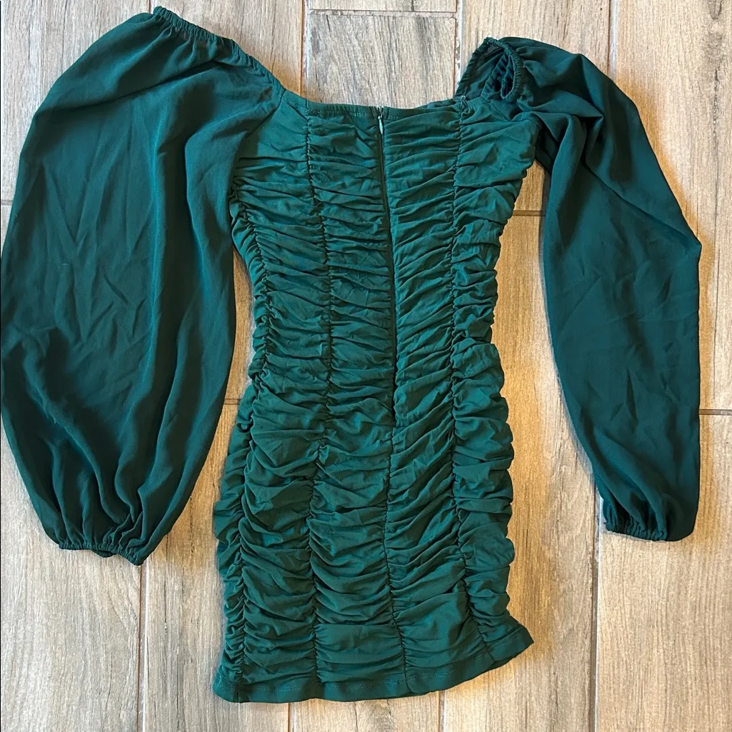 Hello Molly Teal Dress - Image 4