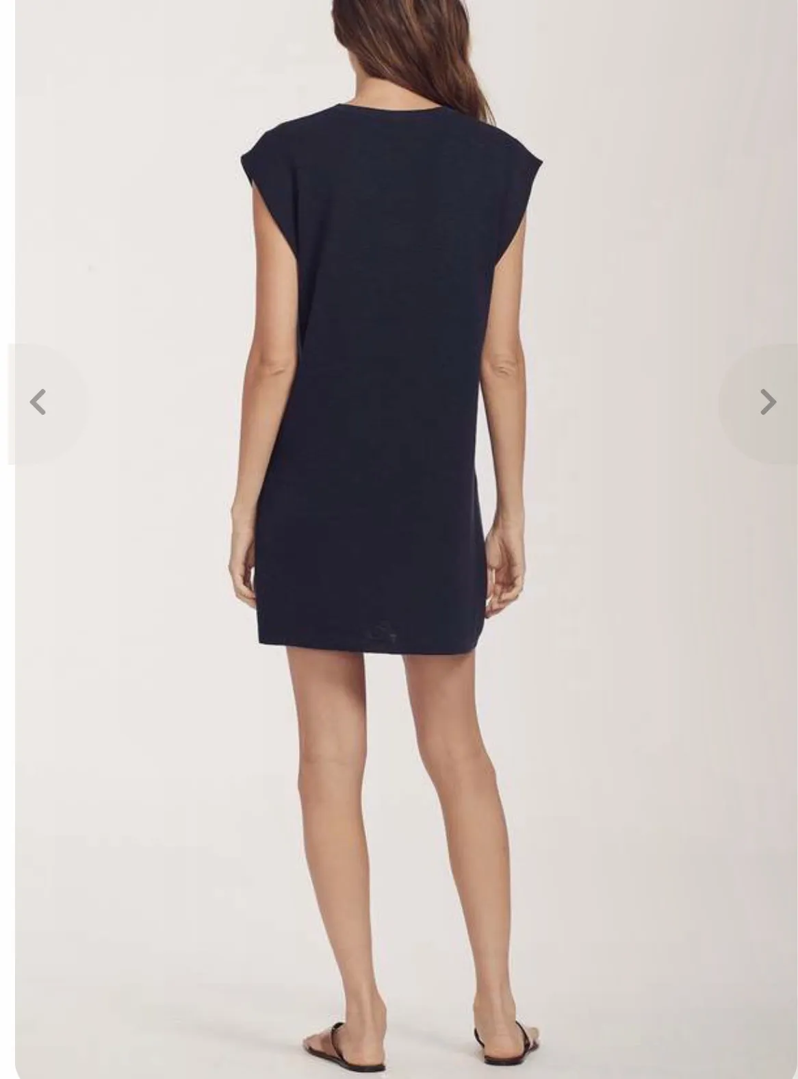 TANYA KNIT DRESS - NAVY - Image 3