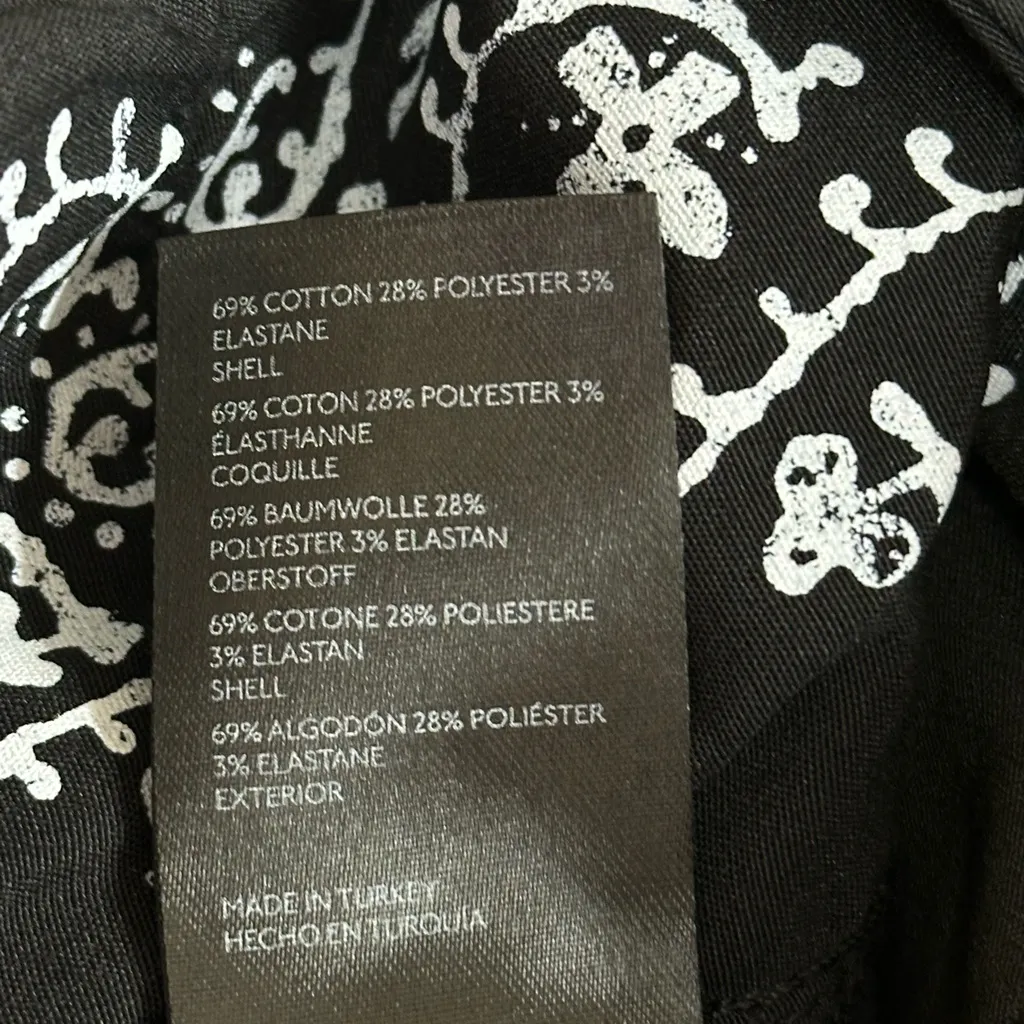 We The Free Pacifica High Rise Straight Leg Black Faux Leather Pants Zs 28  New! - Image 8