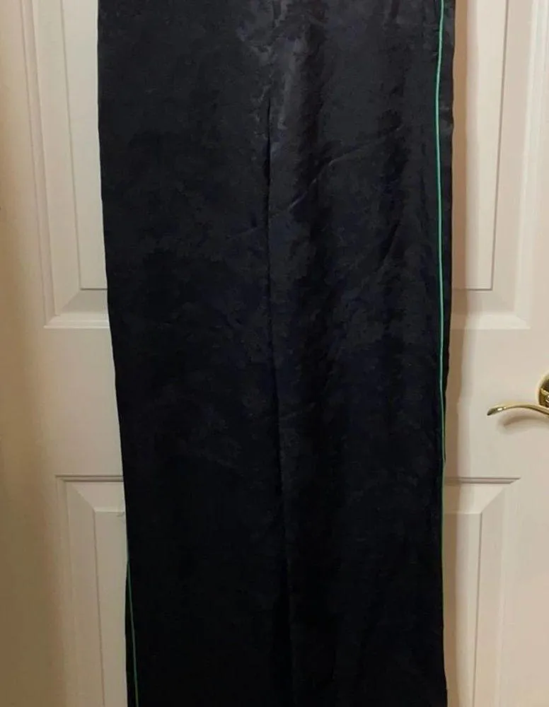 Maje Pasito Black Pants floral pants size 2 NWT - Image 10