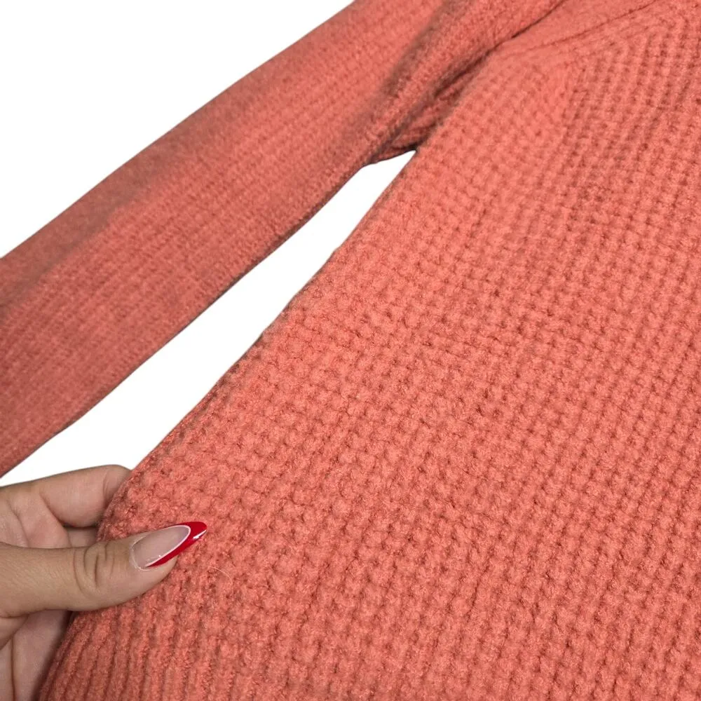 Anthropologie Pilcro Side-Zip Sweater Knit Hoodie Size: M - Image 4