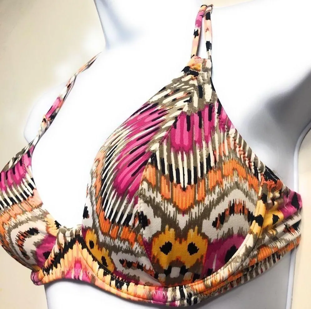 Miss Mandalay Bikini Top Pink Size undefined - Image 2