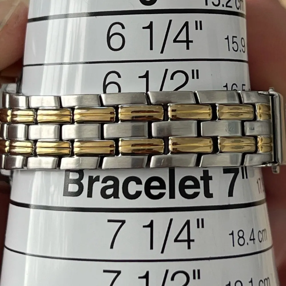 Citizen Eco-Drive Ladies Watch Two Tone Bracelet White Dial Date Window - Image 13