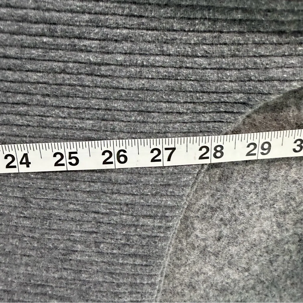 Zella Carey Ridge Pullover Sweater Womens XL Gray Funnel Neck Cozy Sporty Casual - Image 9