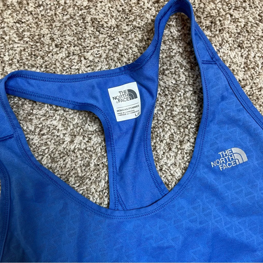 The North Face Blue Tank Top Size Large - Image 2
